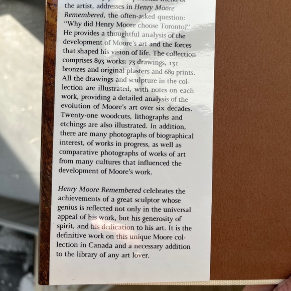 Art book: Henry Moore Remembered, from AGO (Toronto), 1987 - Picture 3 of 16
